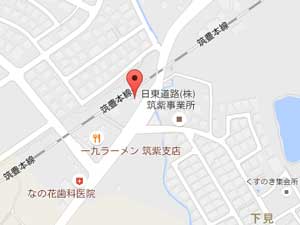 福岡営業所・福岡テクノセンタ地図
